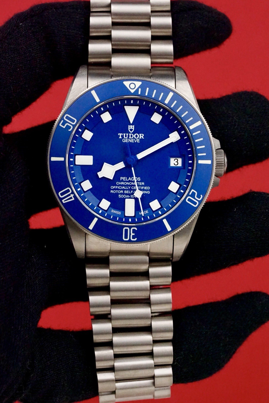 TUDOR Pelagos 42 Blue #25600TB Titanuim , Very Clean