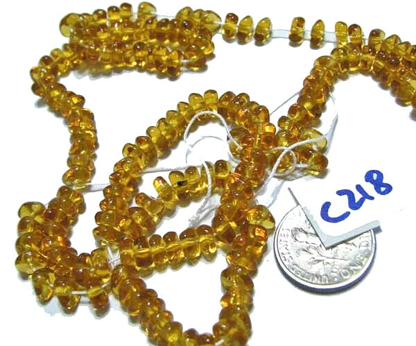 Czech Glass Flat Triangle Spacer CHOICE OF 9 COLORS 6x3mm 16″ strand Approx 150