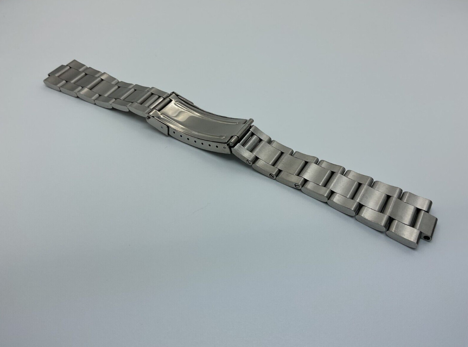 20MM SOLID OYSTER BAND BRACELET FOR 36MM 455B ROLEX SUBMARINER WITH FLIP-LOCK