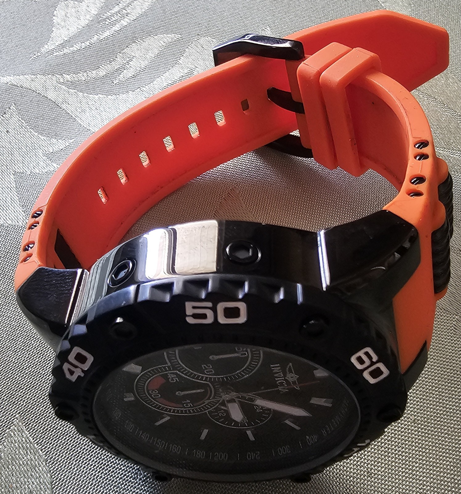 Invicta Men’s 22685 Speedway Chronograph Diver Orange 100mm Quartz Watch