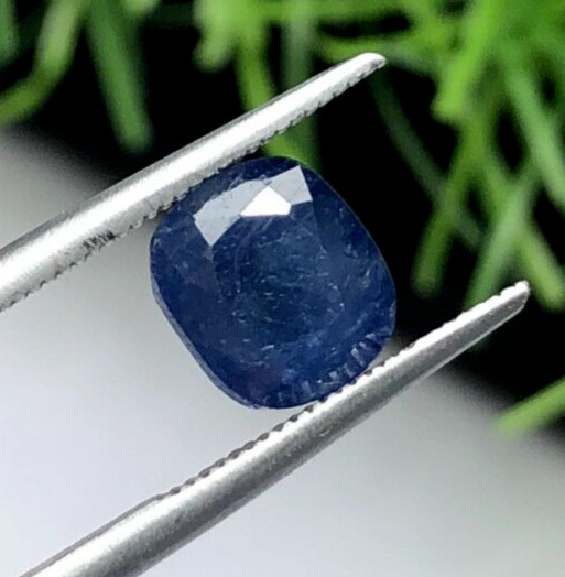 1.90ct natural blue sapphire untreated unheated from Afghanistan