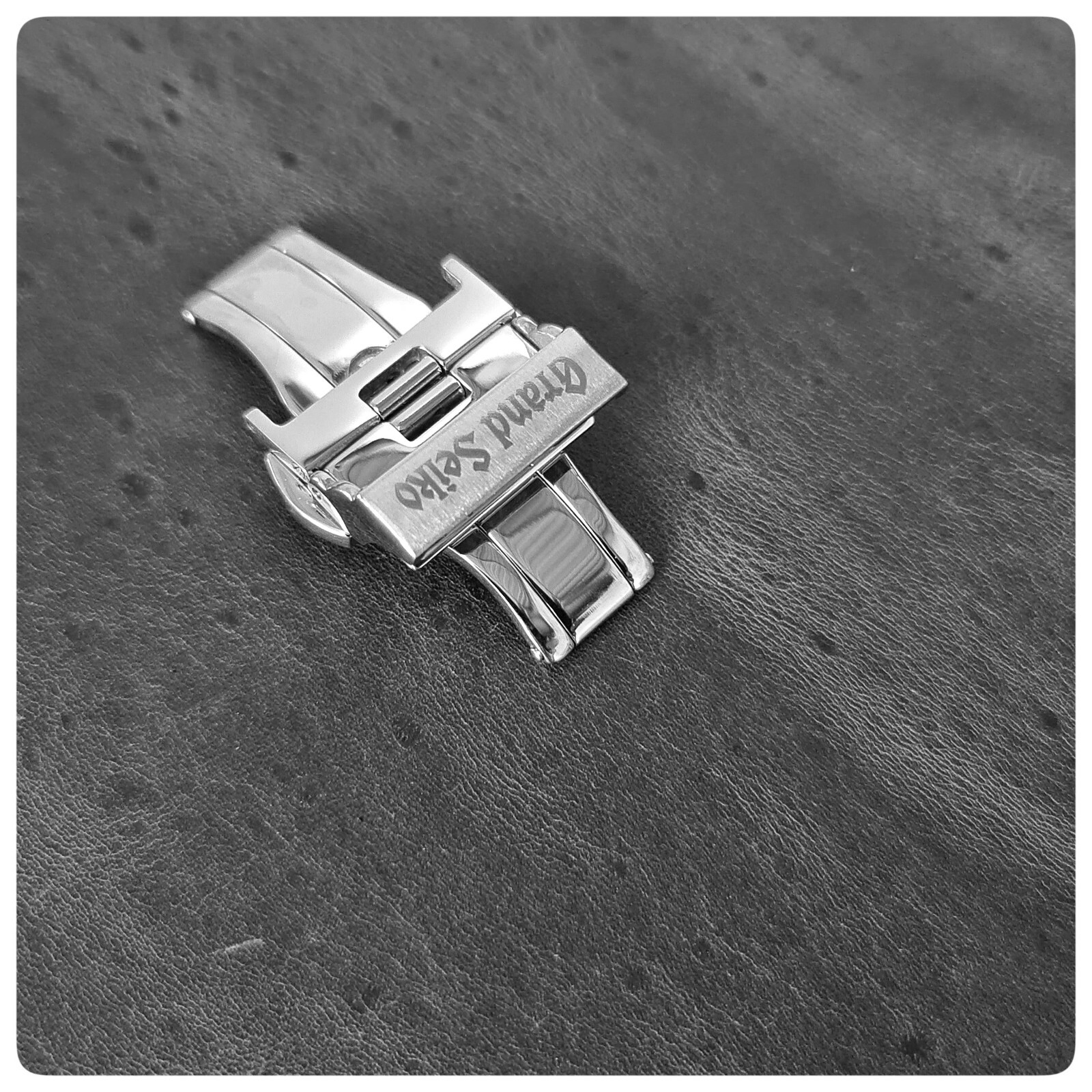 Folding Butterfly clasp Buckle 16mm/18mm/20mm for Grand GS Seiko