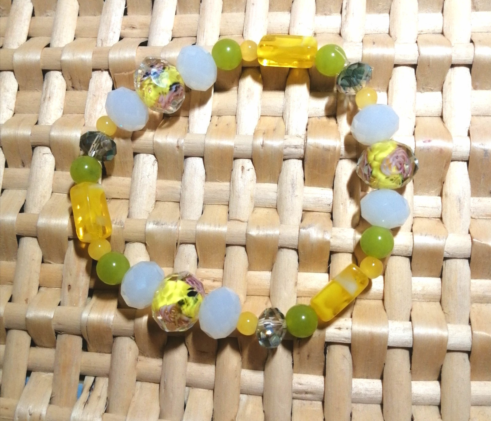 Boho Hippie Mixed Bead One Of A Kind Bracelet Design 20