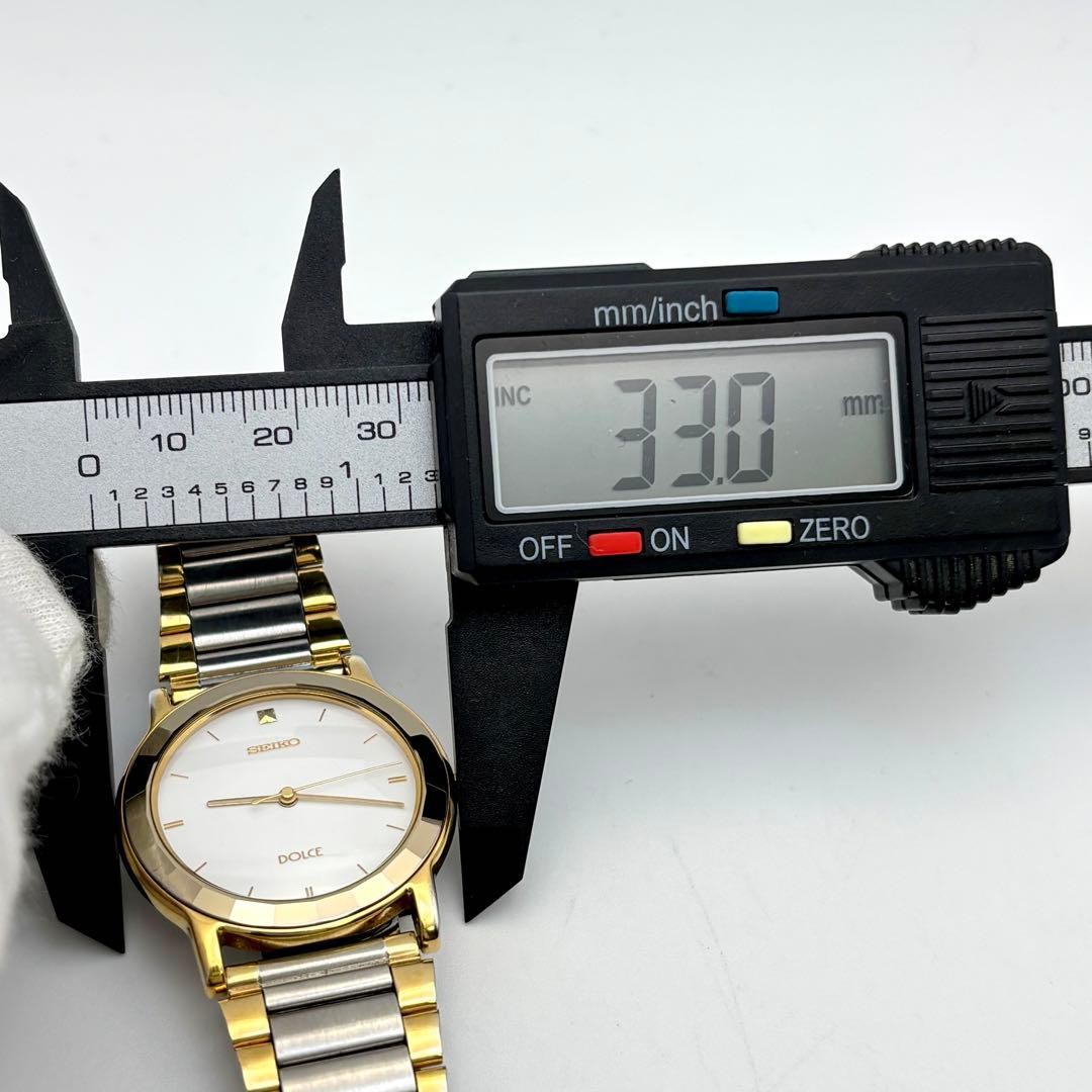 Rare item SEIKO Dolce 5S21 sweep second new battery