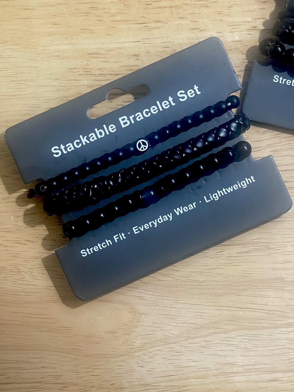 LegacyRock Men’s Stackable Bracelet Sets Beaded; Braided Charm Stretch Fitting