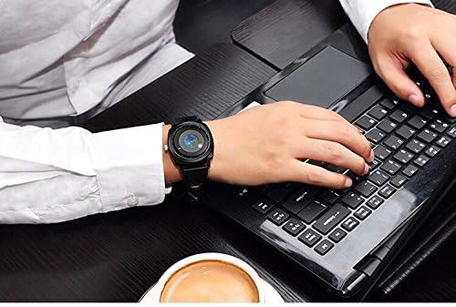 50M Waterproof World Map Watches for Men Classic Earth Globe Moon Sun Rotatin…