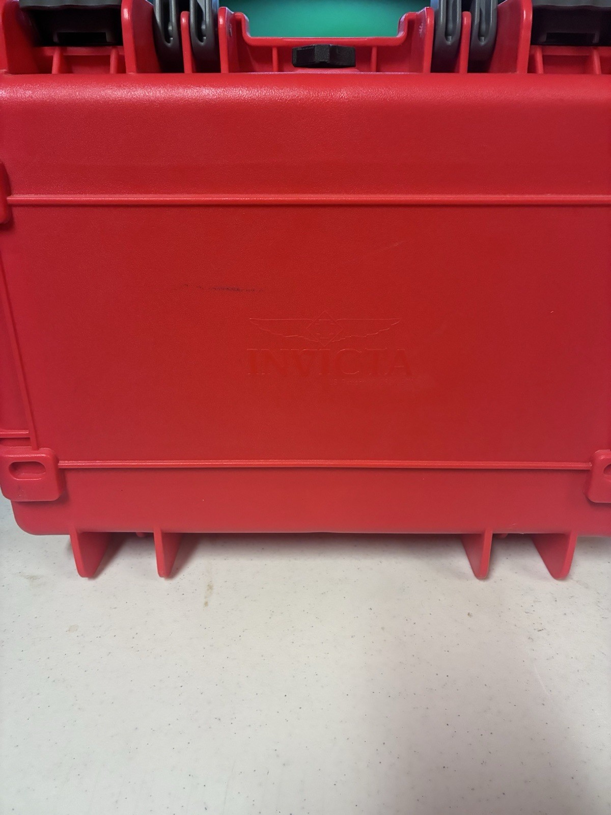 Invicta 8 Slot Bright Red Watch Dive Empty Case