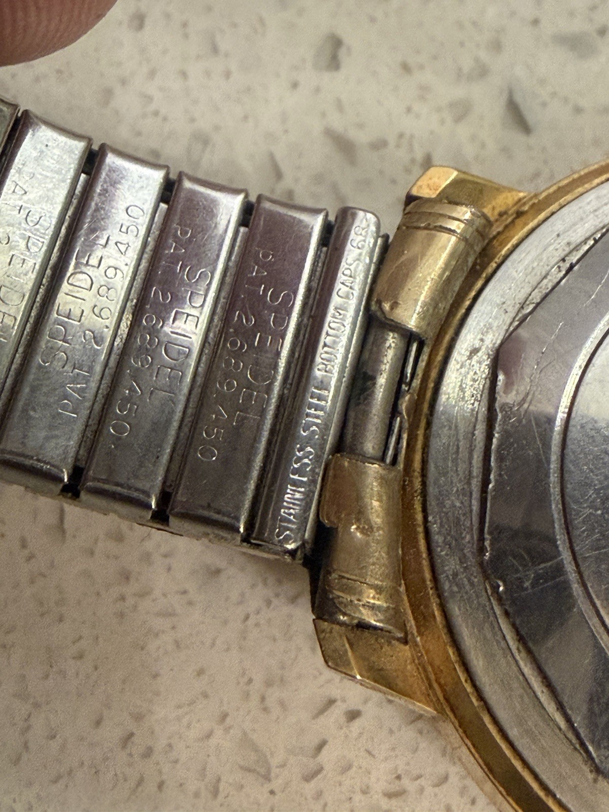 Vtg Aureole 17 Jewel Automatic Gold Plated Mens Watch Stuart Kingston Incabloc