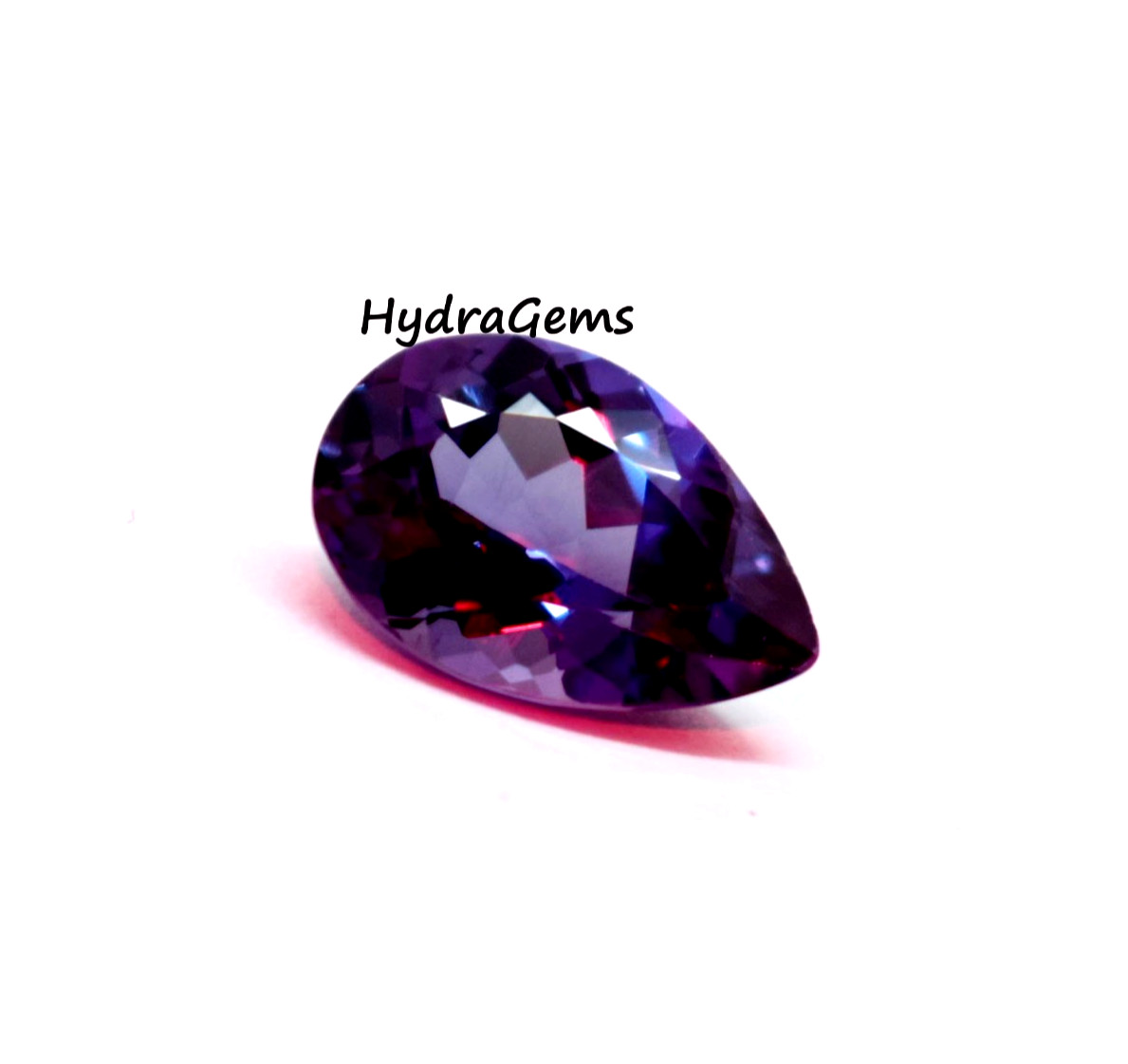 Pear Cut Russian Color Change 7.50 Ct Natural Alexandrite Flawless Collector Gem