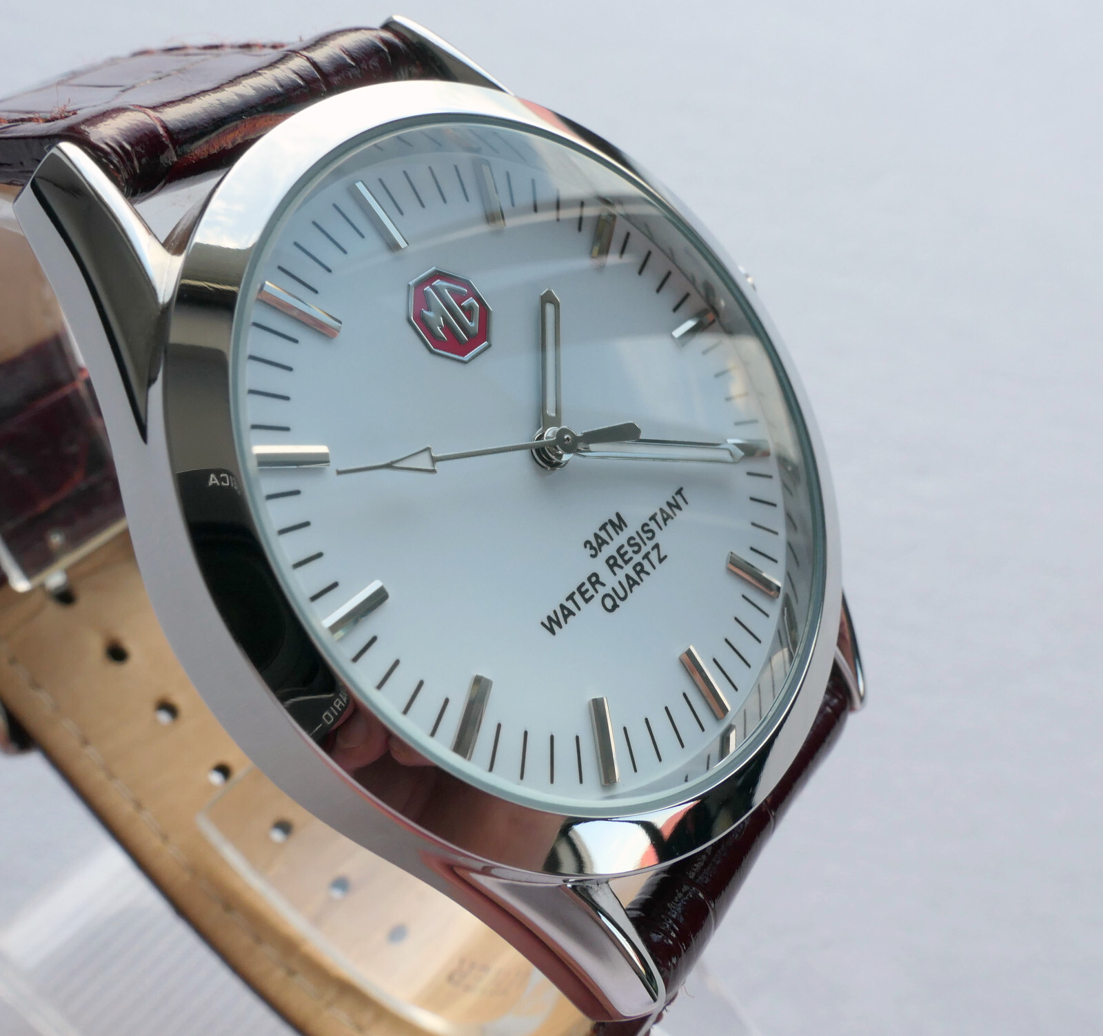 MG Morris Garages BMC MGA MGB Classic Aviator Driver Sport Car Accessory Watch