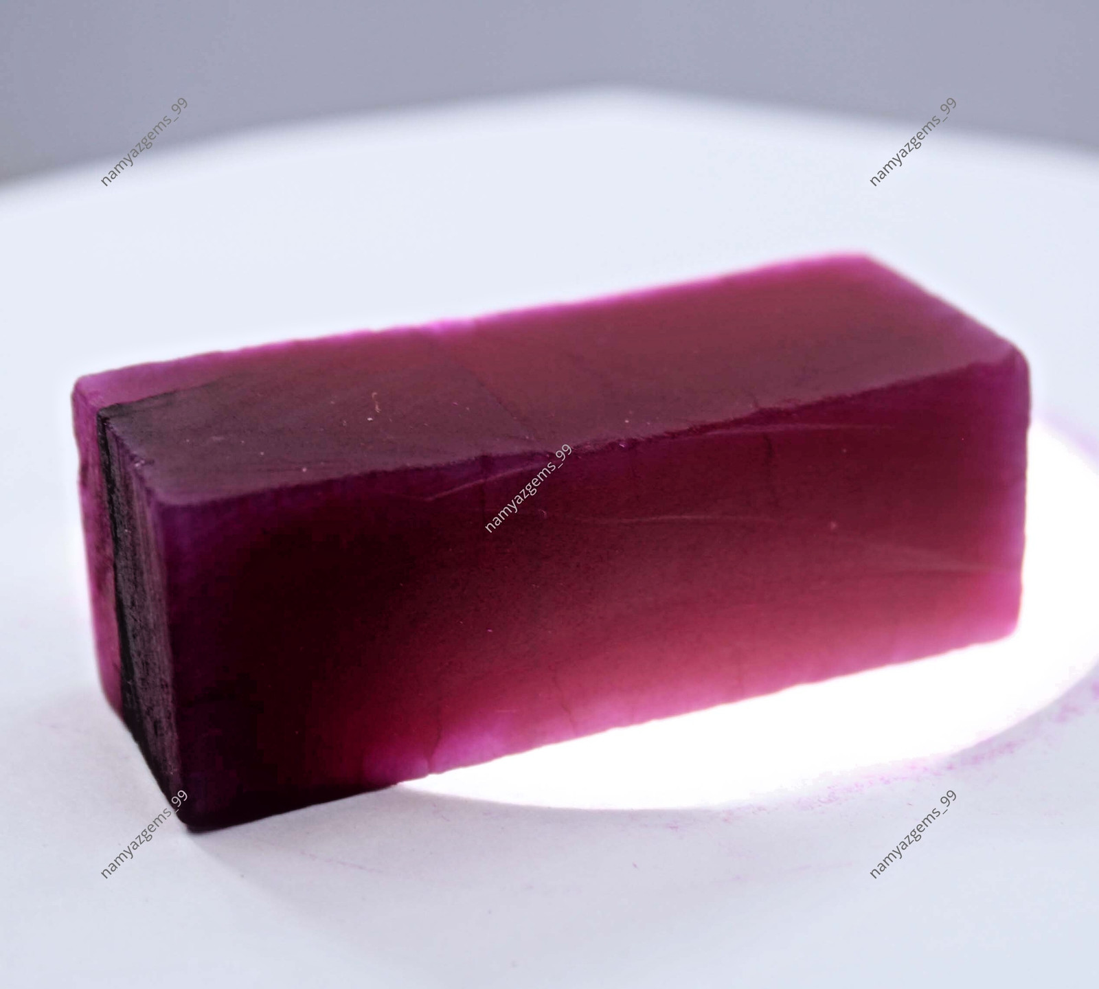 Natural 399 Ct Ruby Huge ROUGH Earth Mined CERTIFIED Red Loose Gemstone