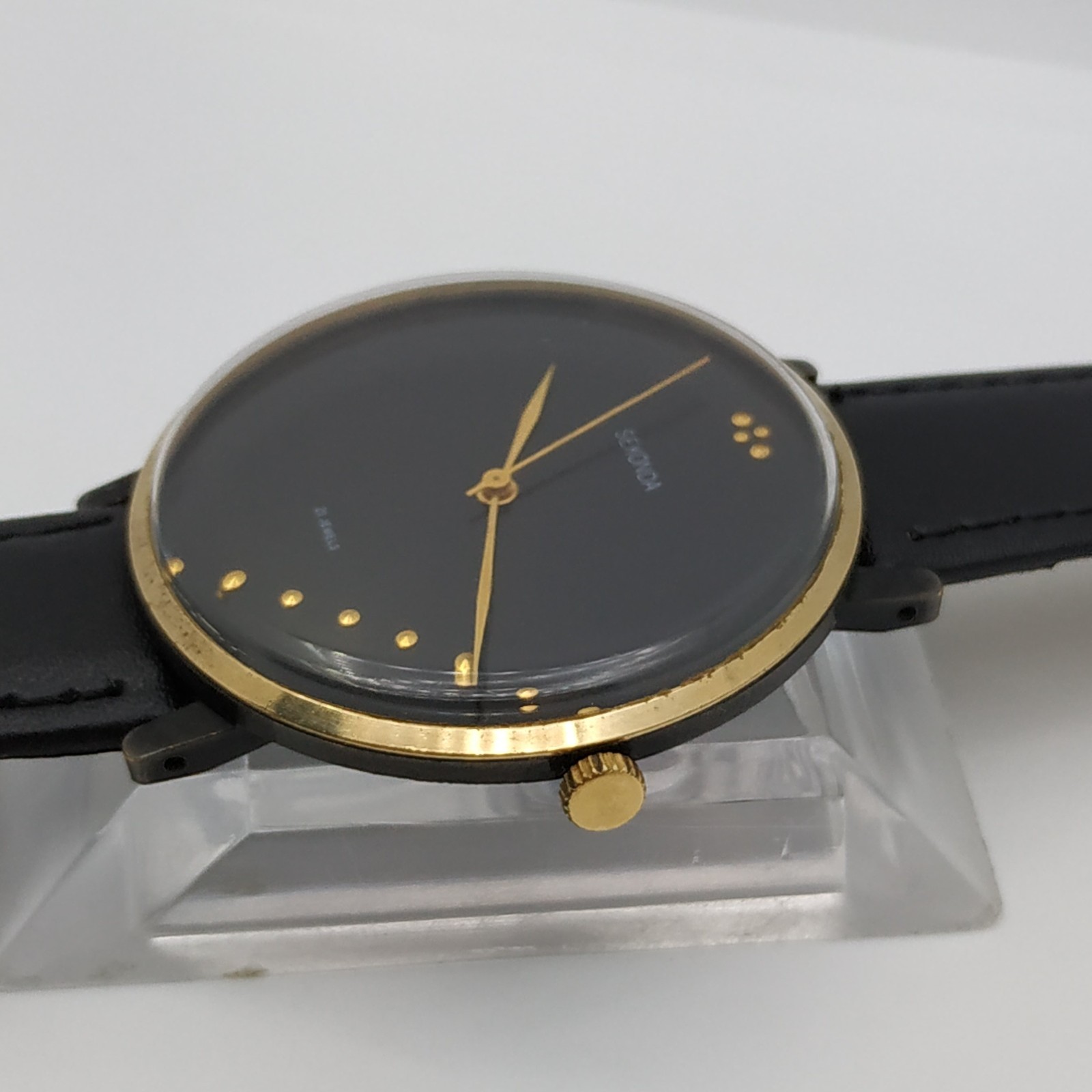 Men’s Dress Vintage Watch SEKONDA USSR Mechanical Zarya Retro Soviet 21 jewels ☭