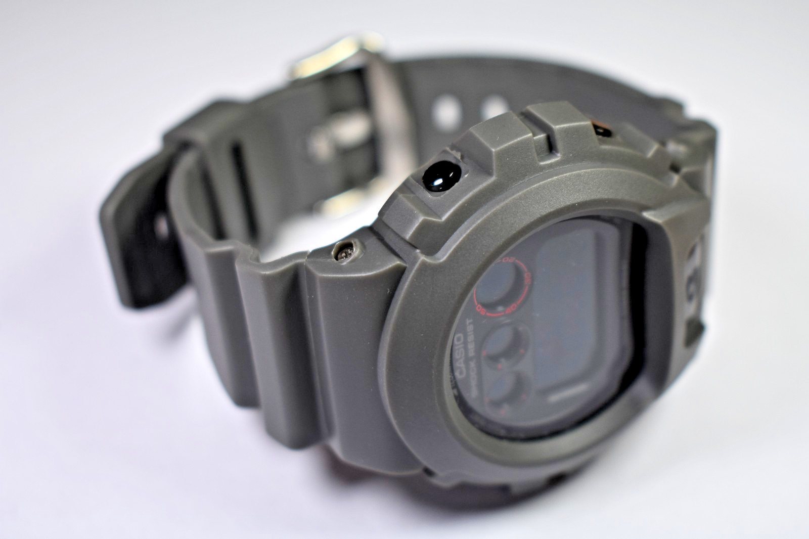 MODIFIED Casio G-Shock DW-6900MS (3230) Gray Men’s Watch NEW BATTERY!