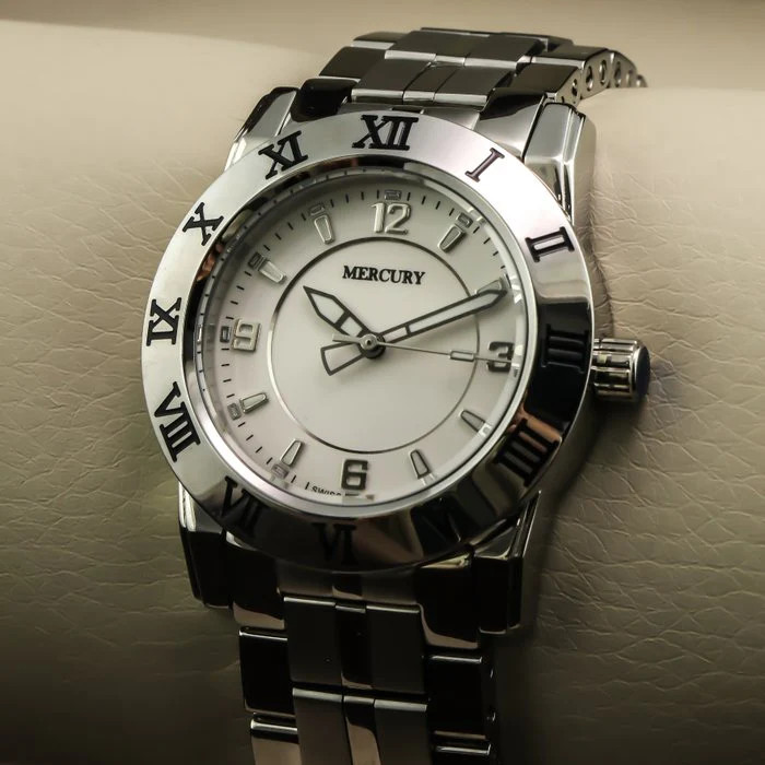 MERCURY – Swiss Watch – ME10230-SS-1 Swiss Quartz 36 mm ME10230 50m (5 ATM, 169