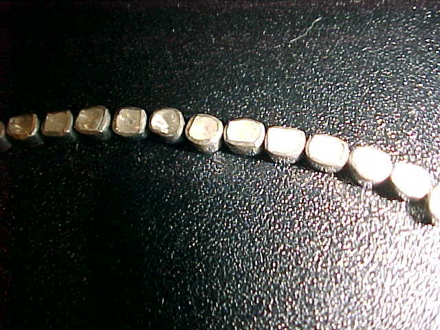 Polki 2 Carat Diamond Tennis Bracelet 7.25 Inch Bezel setting