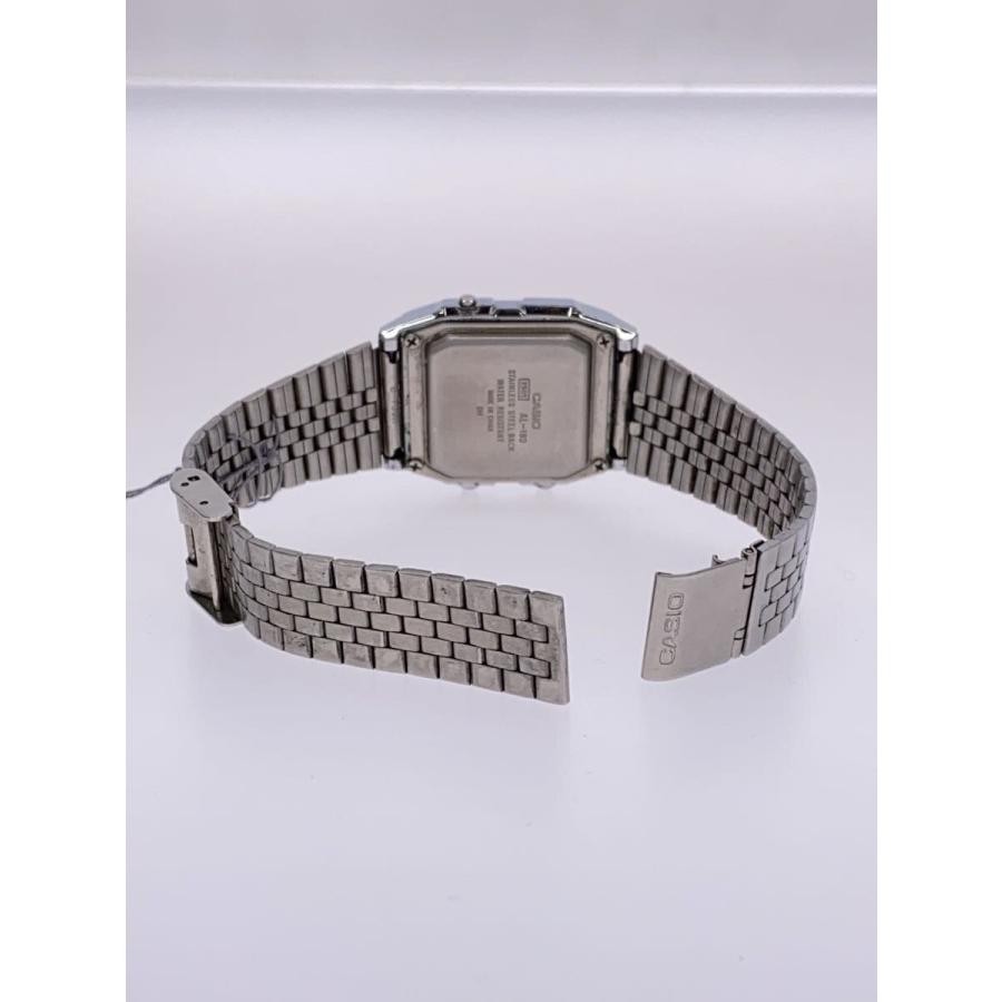 CASIO AL-180 Case Size 4 ×3.4cm Wrist Size 14.5cm Used Watch #51026