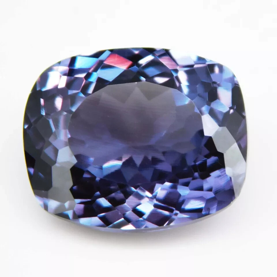 Sapphire 22.65 Ct Cushion Cut Natural Color Change EGL Certified Loose Gemstone