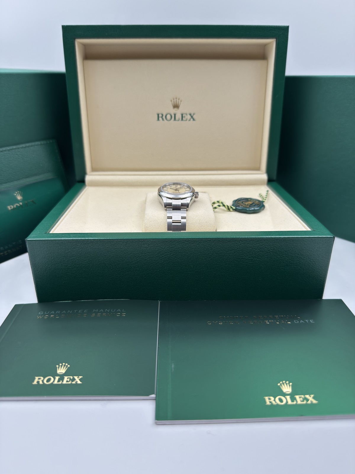 Rolex Oyster Perpetual 28mm Beige Dial 276200 Unworn 2025