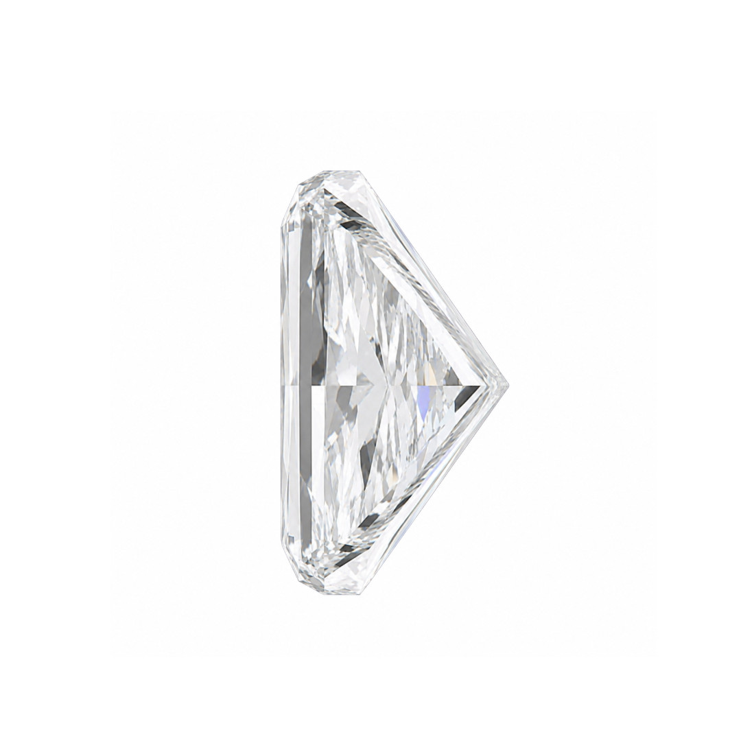 5.00 Ct Princess Cut D Color VVS2 Clarity IGI Certified Lab Grown CVD Diamond