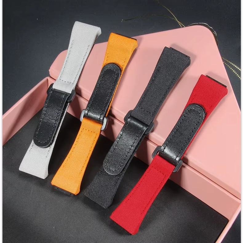 Nylon Canvas Hybrid Watch Strap Fits Richard Mille RM050 RM053 RM011