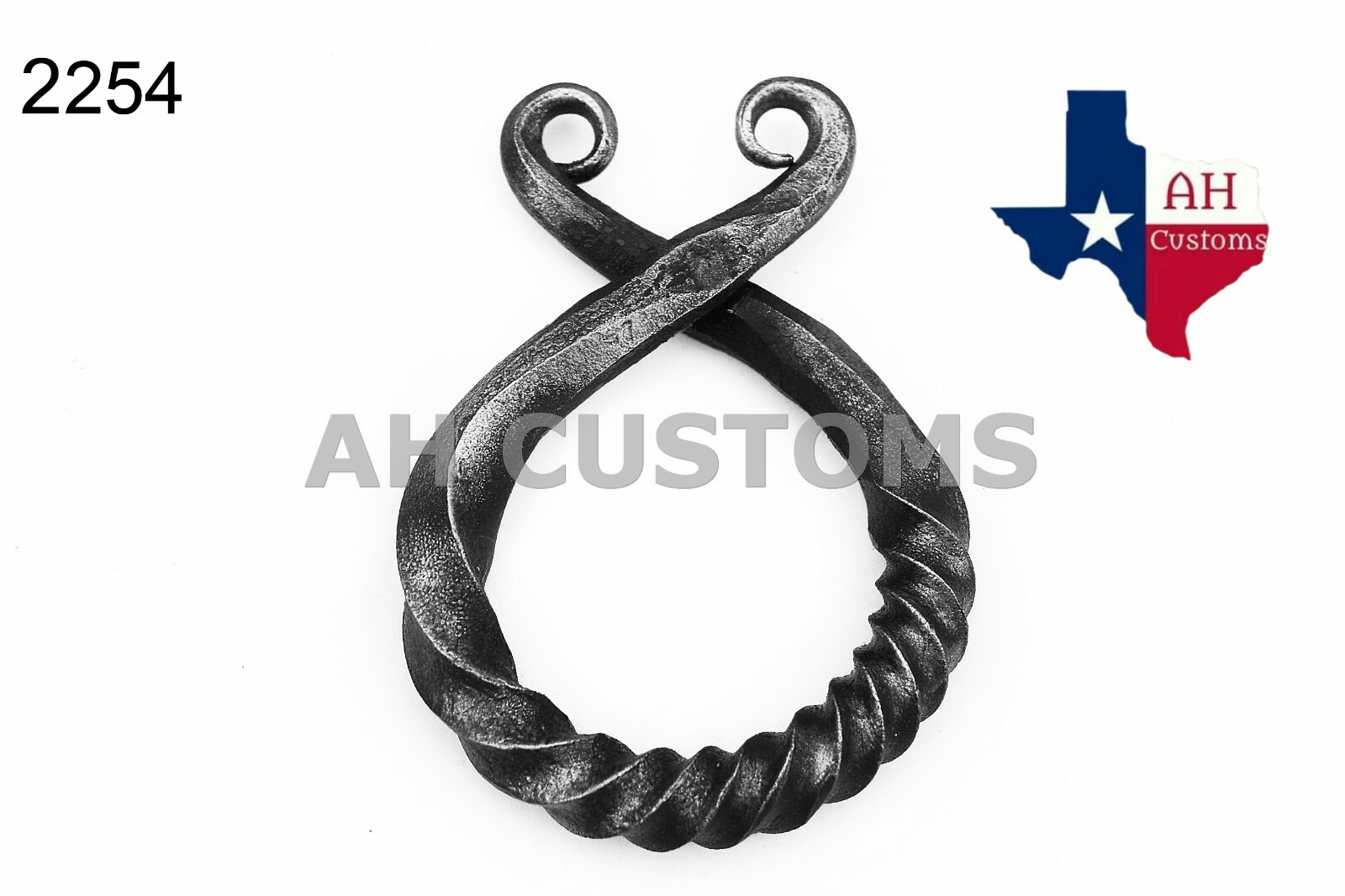 HAND FORGE TROLL CROSS OF PROTECTION AMULET VIKING CHARM PENDANT AH CUSTOMS 2254