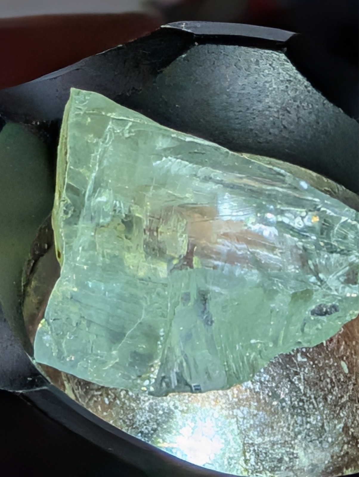 USA seller 11.10 ct IF flawless aquamarine clean facet rough gemstone