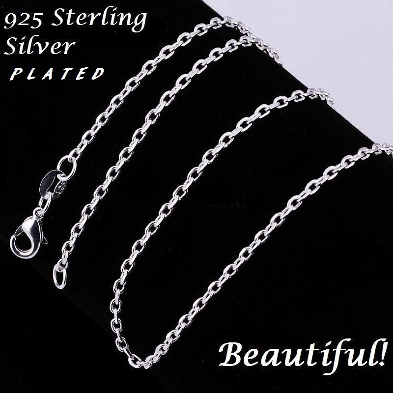 CAT KITTEN LOVE Pendant Charm Sterling 925 Silver plated 20″ Necklace gold gift