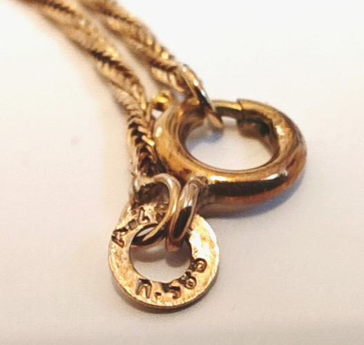 14K 585 Yellow Gold Chain 15 Inch Necklace 3.96 Grams – Signed & Stamped