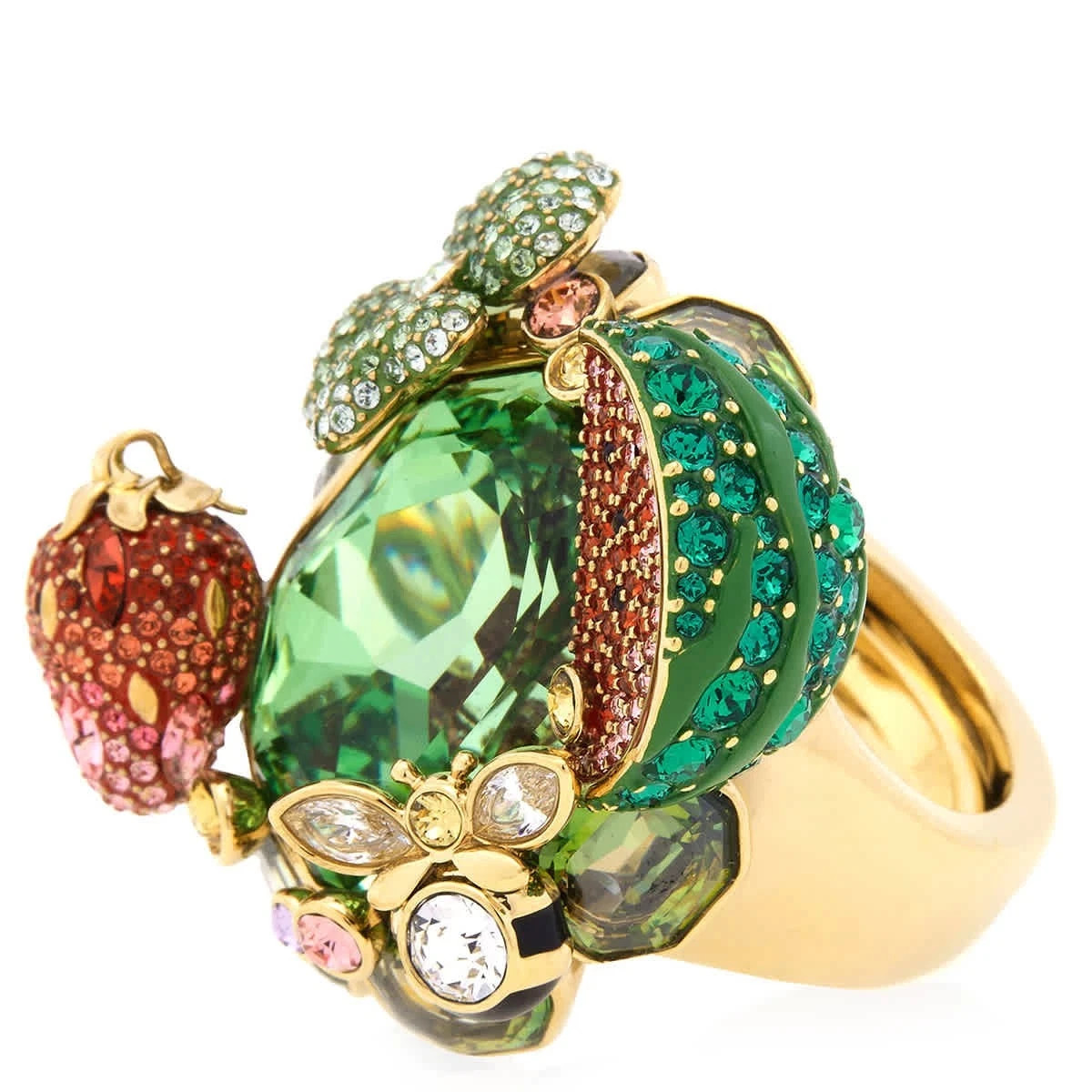 Swarovski Idyllia Multicolored Motif Ring