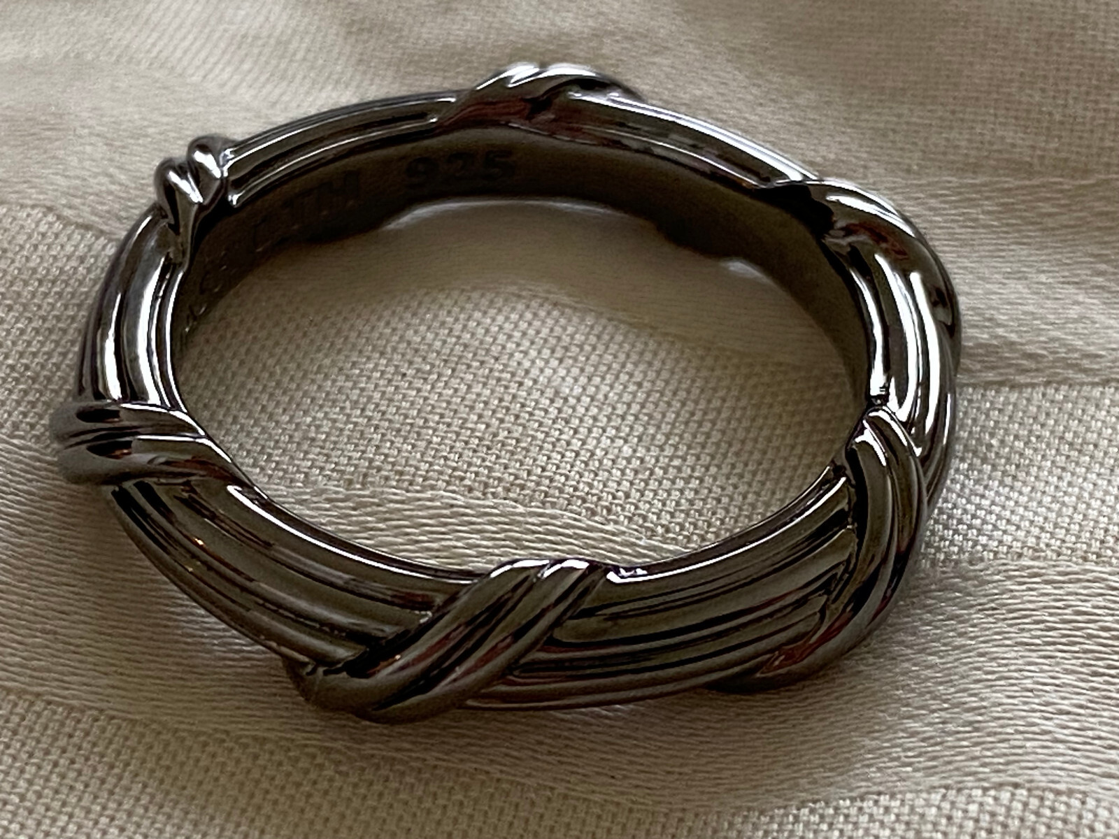NEW Peter Thomas Roth, Ribbon & Reed Signature Classic Band Ring size 10, unworn