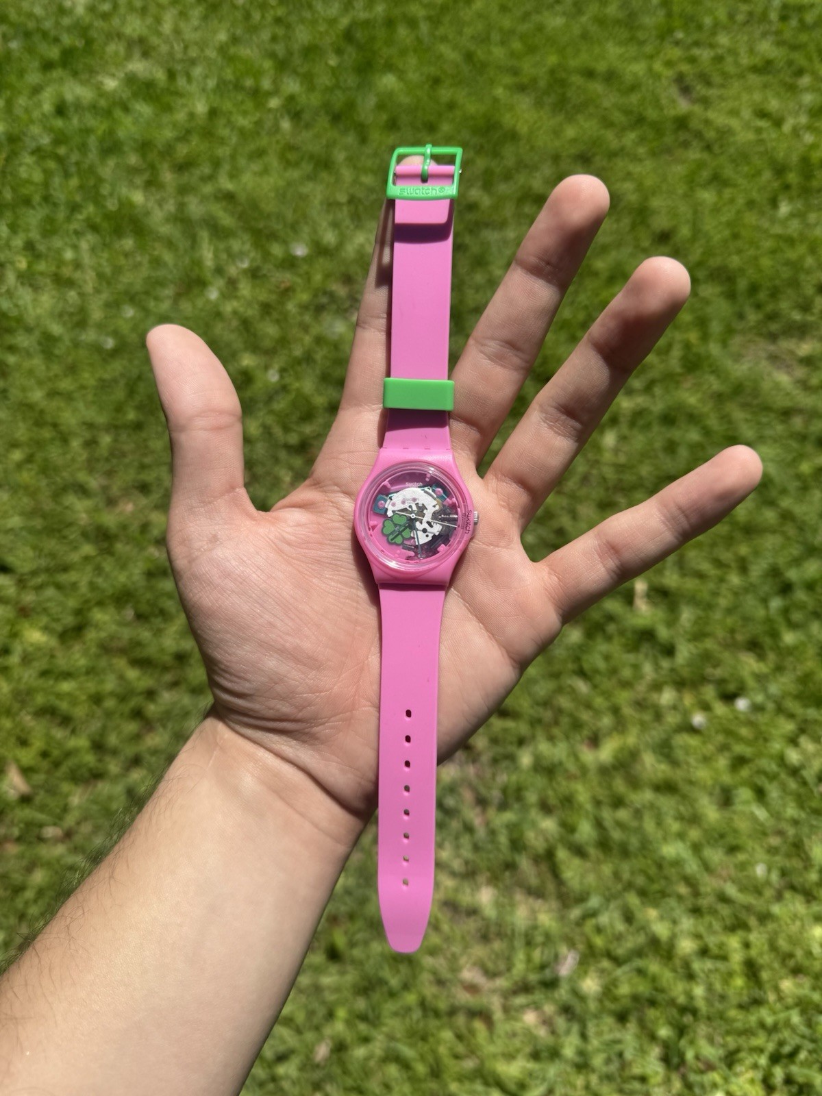 NEW🚨 Swatch Originals FLOWERFULL GET LUCKY GP147 34mm Limited Edition Watch