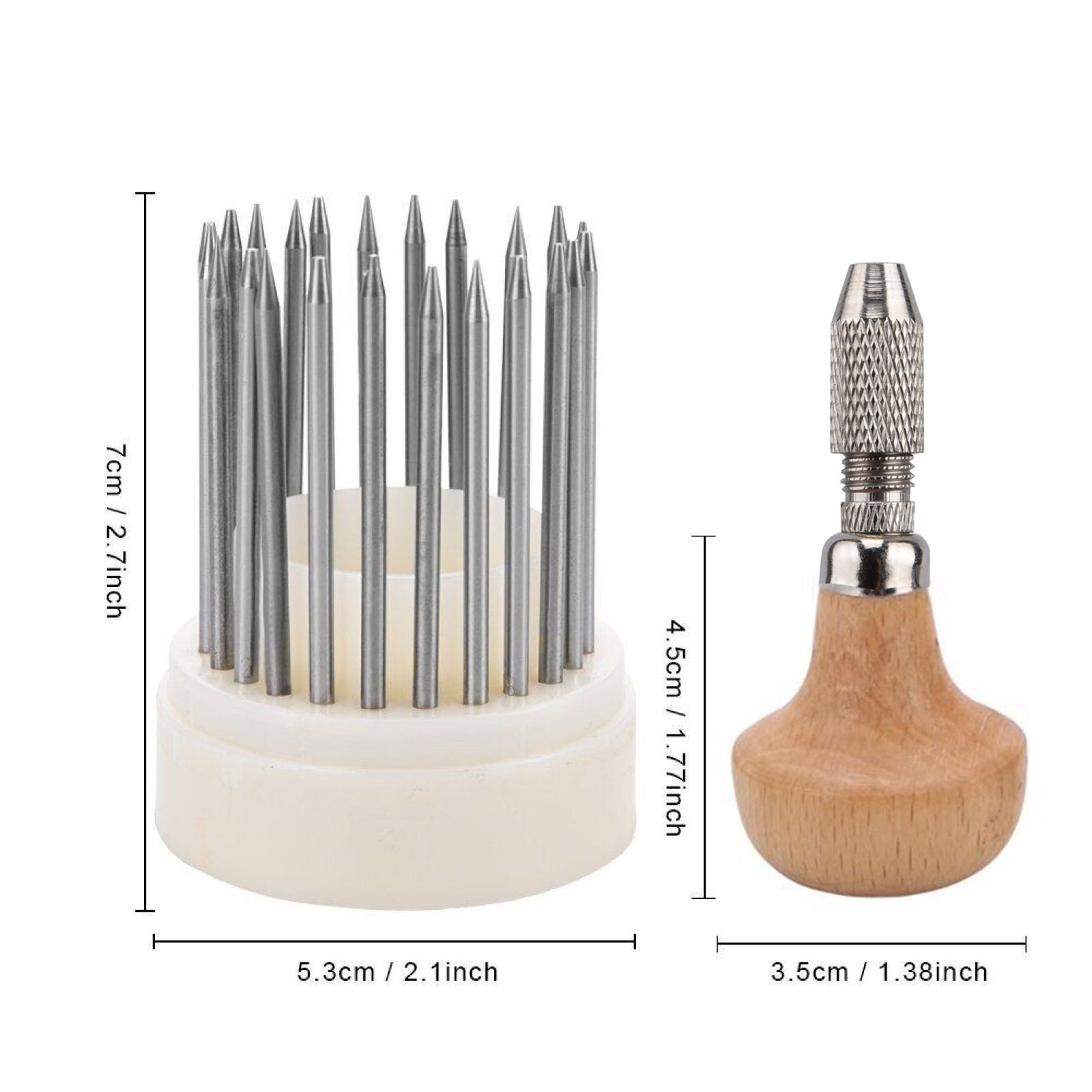 23pc Beading Tools Set Graver Beader For Diamond Stone Setting Graver Jewelry