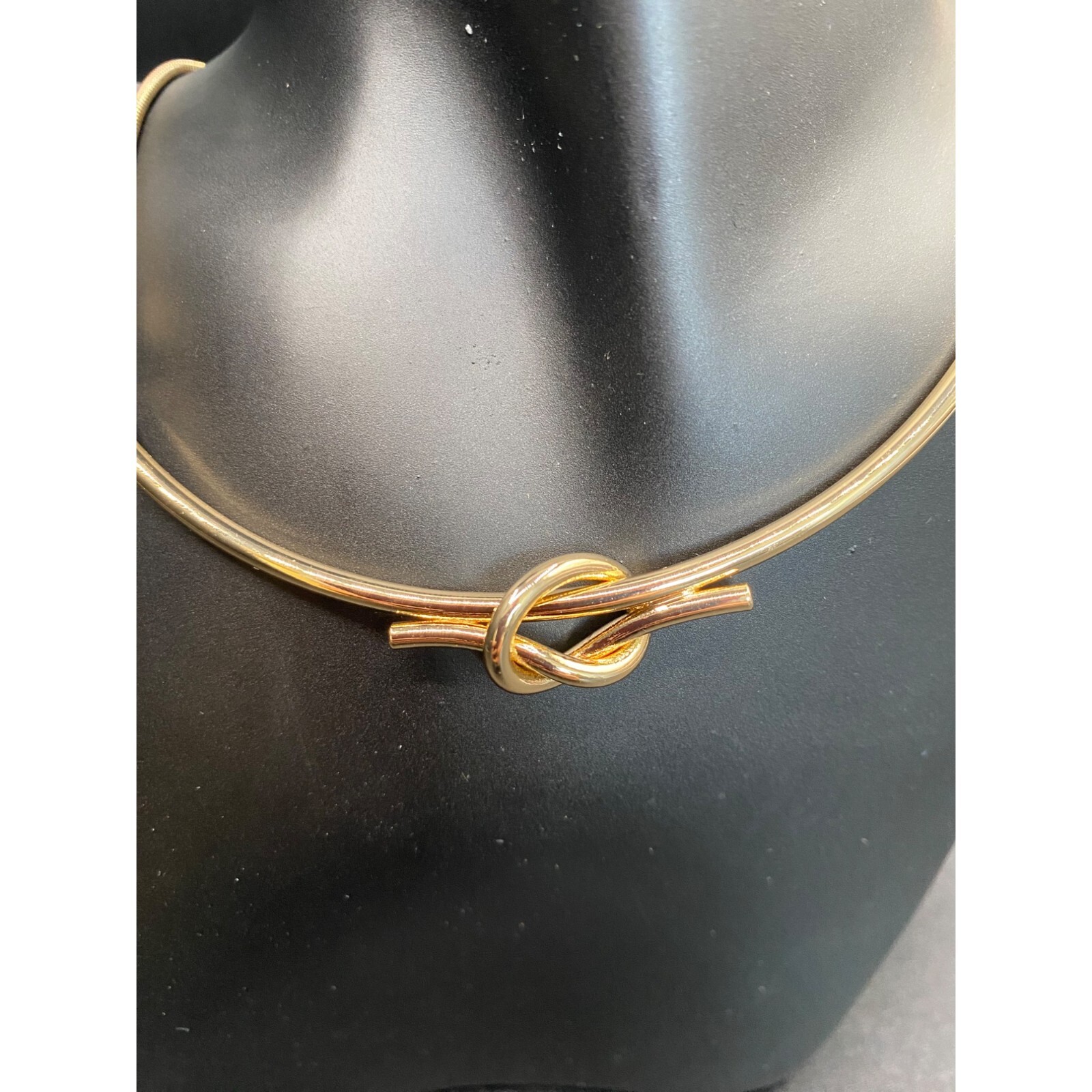 Alfani Women’s Gold-Tone Knotted Frontal Necklace, 17″ + 2″ Extender