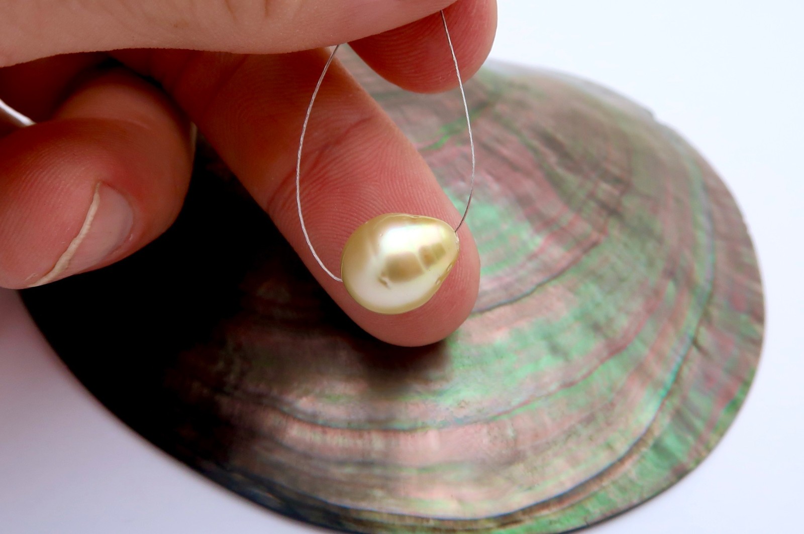 EXOTIC GENUINE METALLIC GOLD SOUTH SEA PHILIPPINES CULTURED AA+ PEARL – 10.8mm