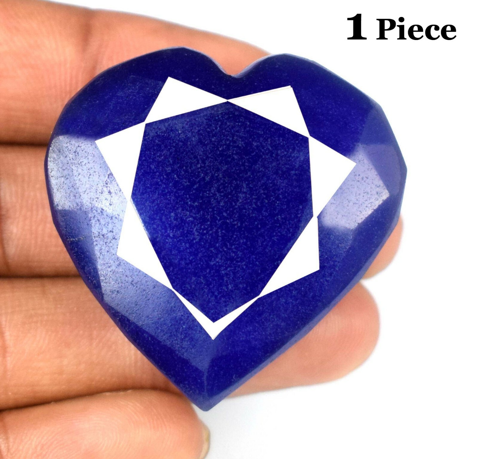 Natural Heart Shape 225 Carat Blue Sapphire Gemstone SQ125 Investment Grade