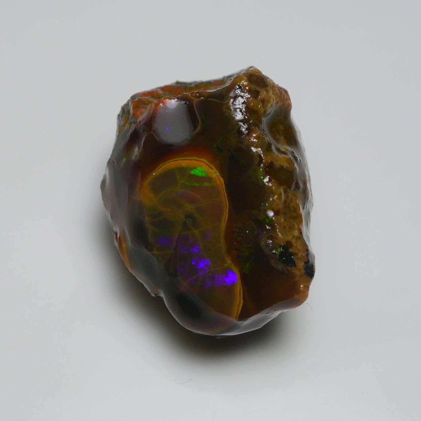 Opal Rough 58.85 Raw, Crystal Opal Specimen, Opal Gemstone