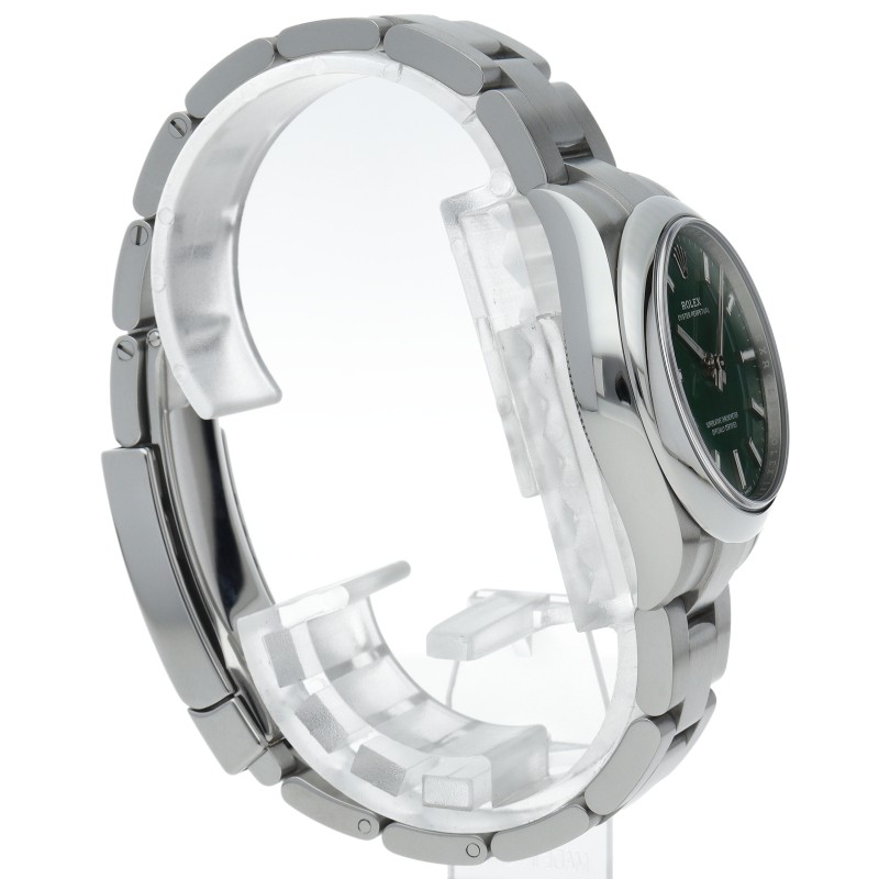 ROLEX Oyster Perpetual 31 Watch Green 277200 Stainless Steel mensWatch green…