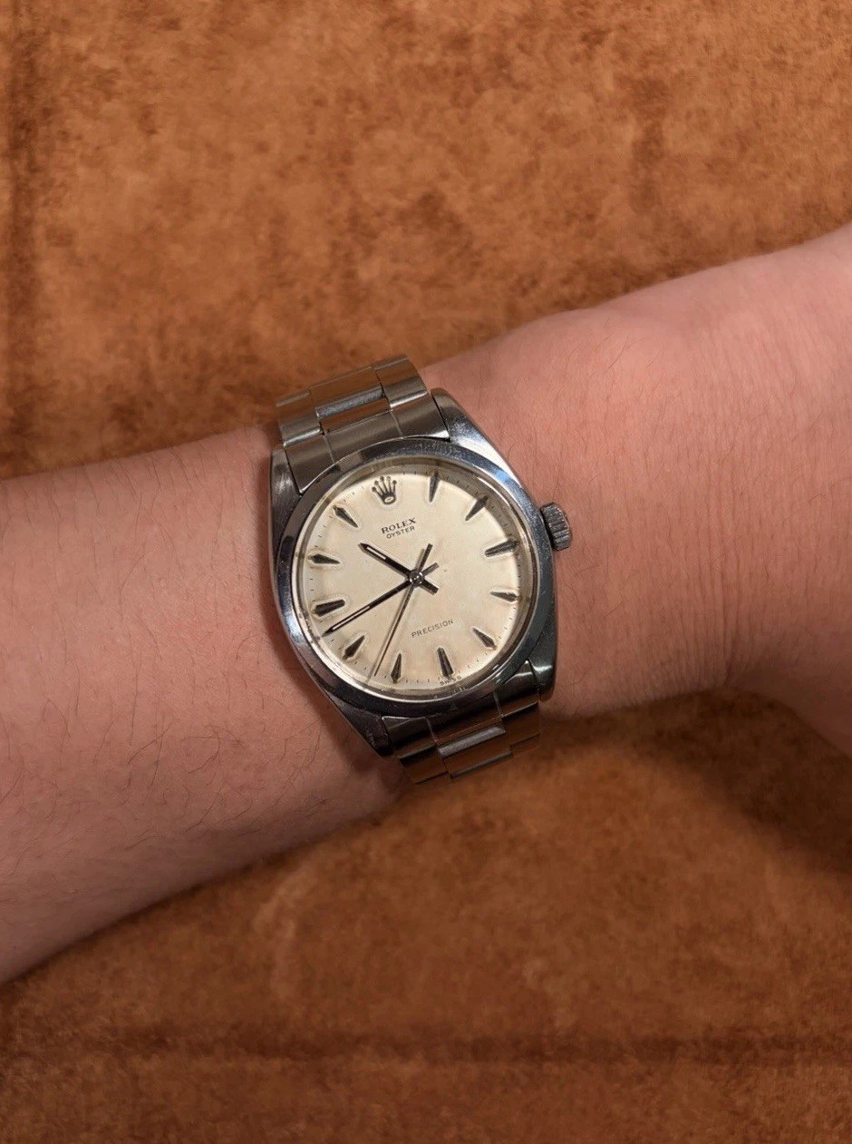 Rolex Oyster Precision 6426 34mm Manual Wind Men’s Watch – Serviced