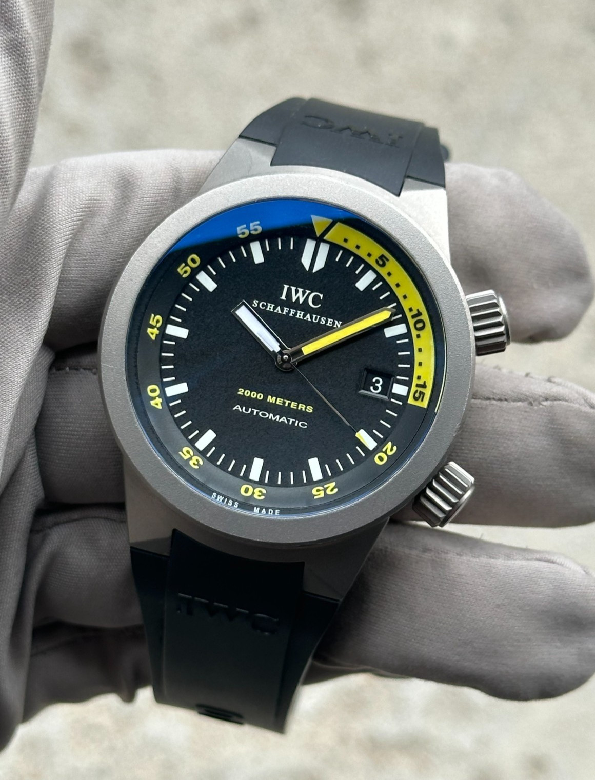 IWC Aquatimer 2000 Titanium Automatic 42mm IW353804