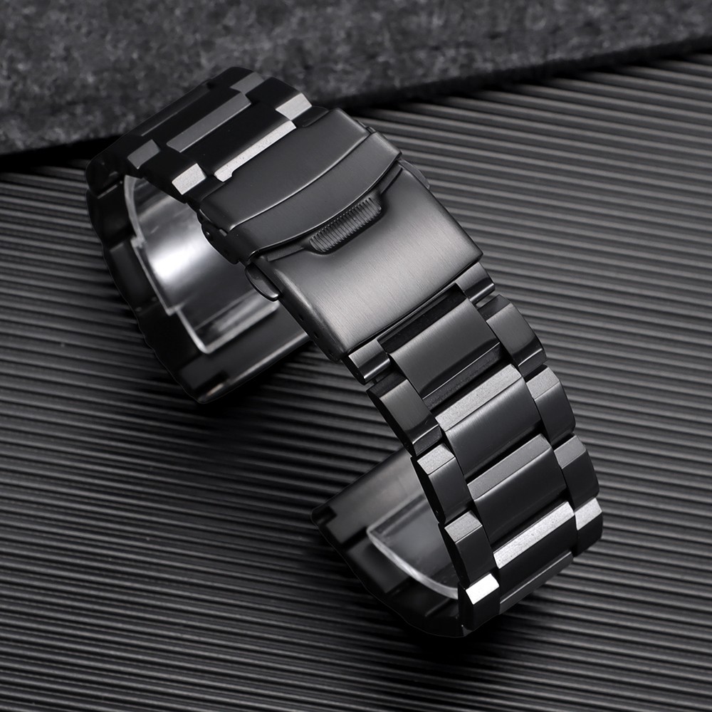 316L Oyster Solid Stainless Steel Watch Band Strap 18/19/20/21/22/23/24/25mm