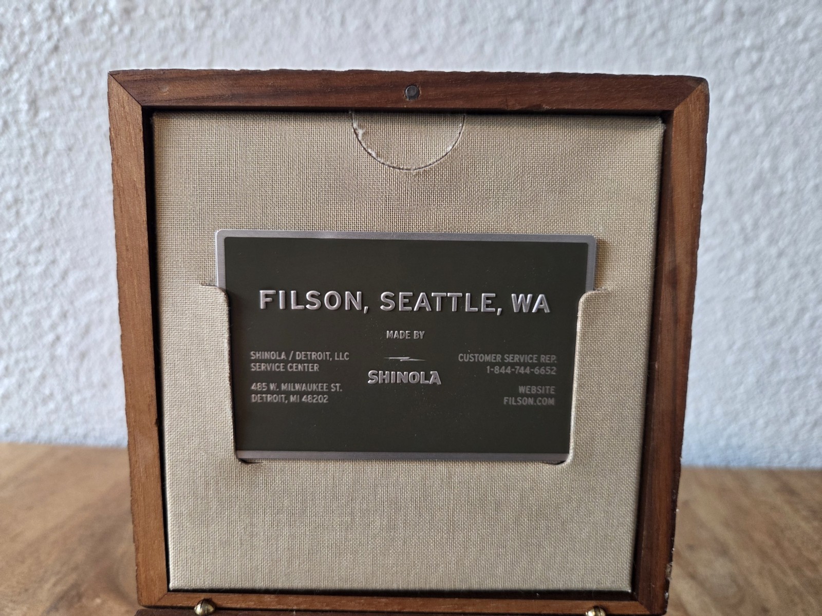 Filson Scout Dual Time Watch | Brown/Black | Leather Strap | Discontinued | Rare