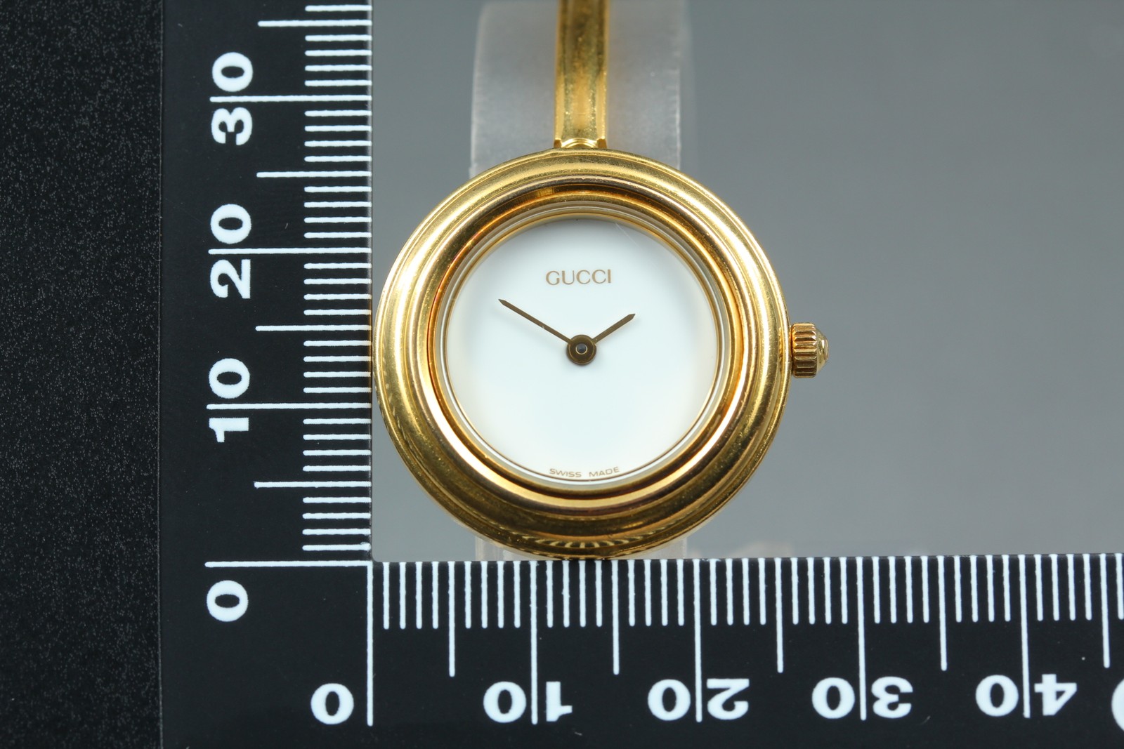 Full Set Vintage GUCCI Change Bezel 11/12.2 6 Colors Women’s Watch Working JAPAN
