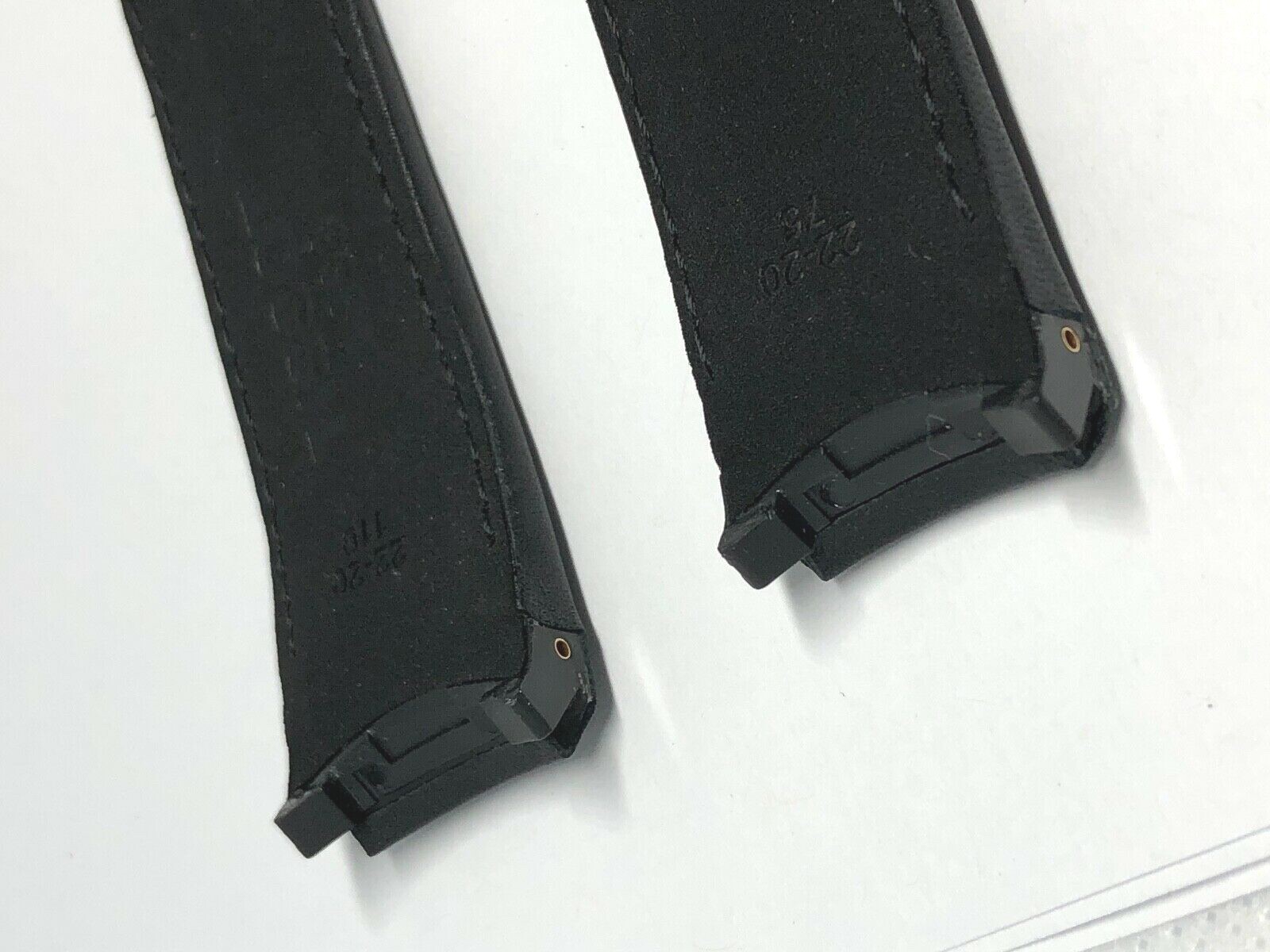 Original Tissot T-Touch Expert SOLAR T091420A Black Leather Watch Band Strap