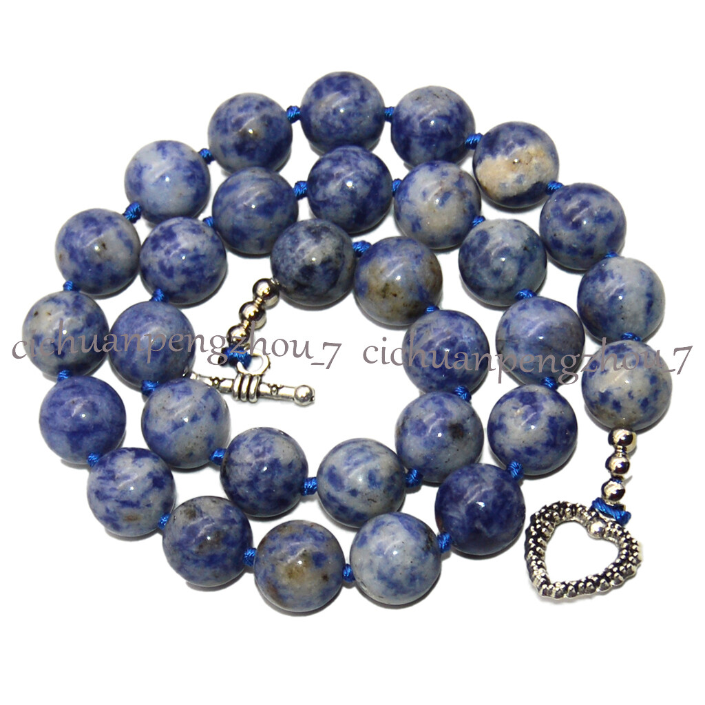 Natural 6/8/10/12/14mm Round Multicolor Gemstone Beaded Jewelry Necklace 18”