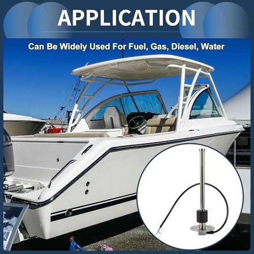Fuel Sending Unit and Gauge Kit 225mm Length Boat Fuel Sending Unit 8.86″
