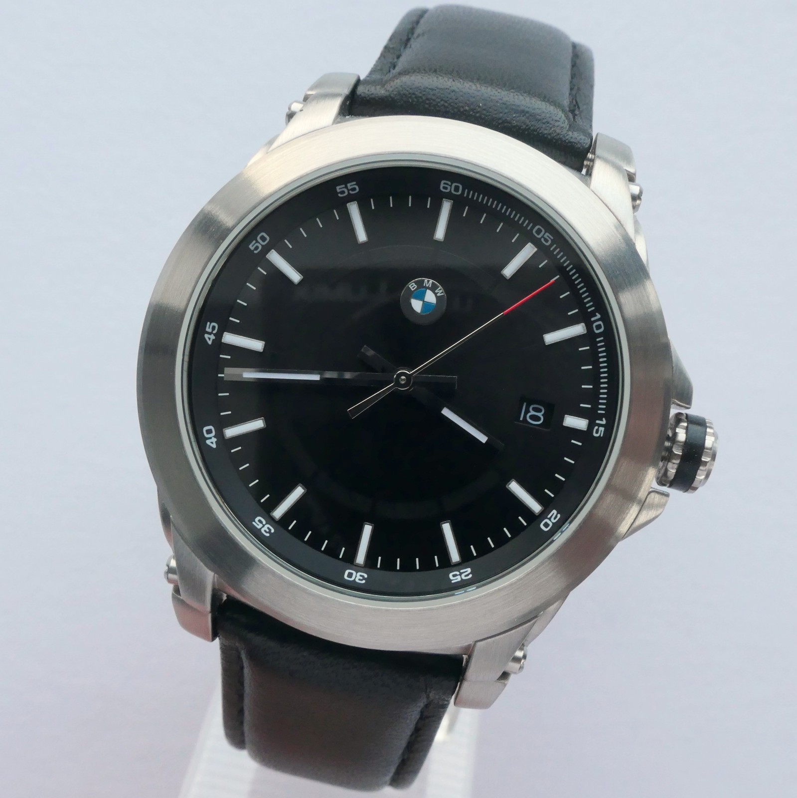BMW Classic Pilot Racing Driver Sport Car Accessory Swiss Movement Luxury Watch