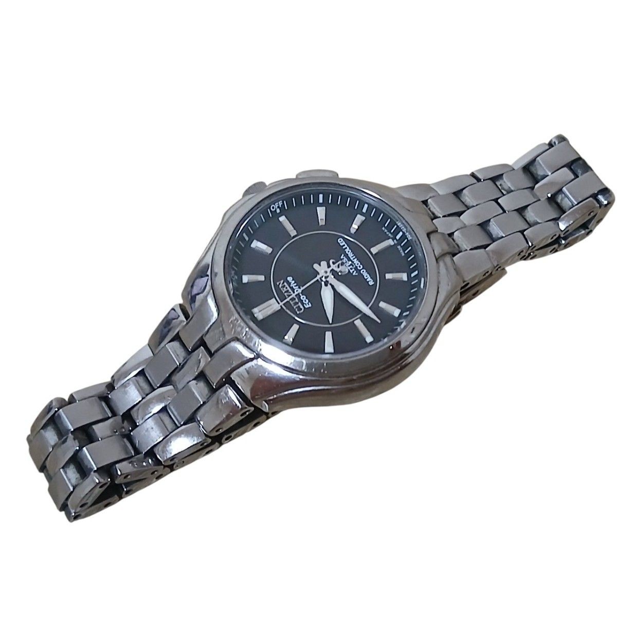 Citizen Attesa H330-T007635 Solar-Powered Titanium Black