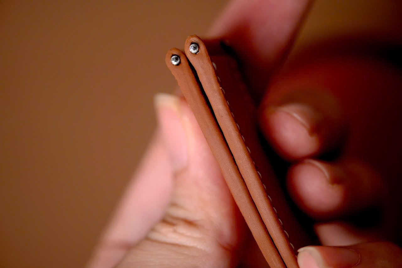 Handmade TAN leather watch strap watch band size 20/18 (or any size)