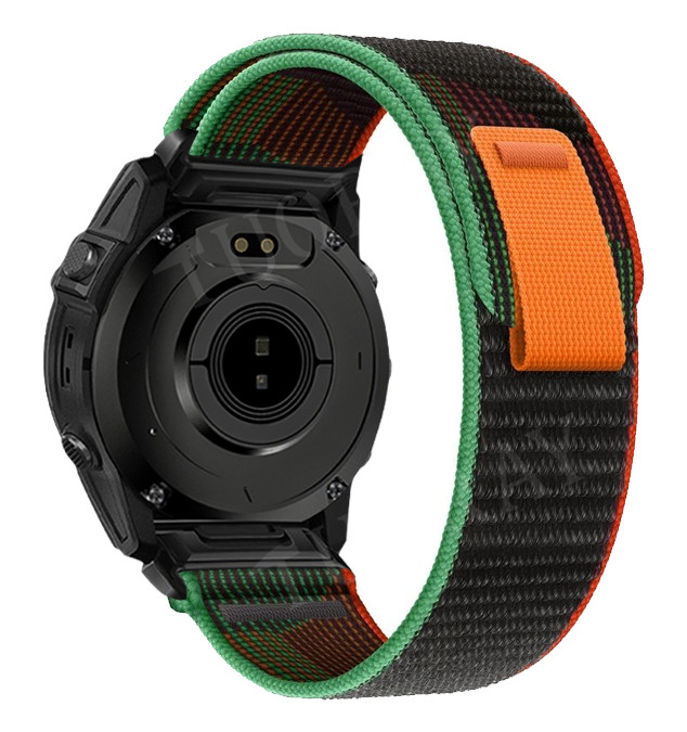 26 20 22mm Nylon Band For Garmin Fenix 8 7X 6X Pro 7 7S 6 6S 5X 5 5S Plus Strap