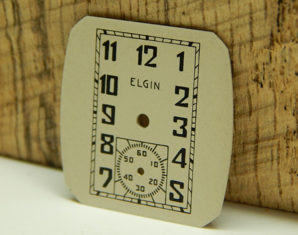 Beautiful Elgin Watch Dial 23.4mm Diameter